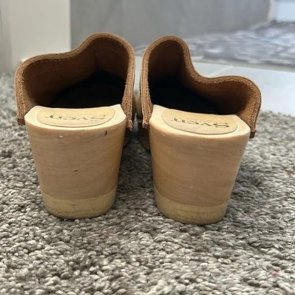 SVEN nubuck clogs 37** - Picture 5 of 5
